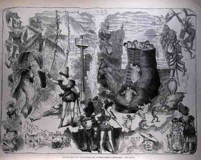 Szenen aus den Drury Lane und Covent Garden Pantomimen von after George Cruikshank