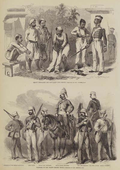 Der Aufstand in Indien von after George Francklin Atkinson