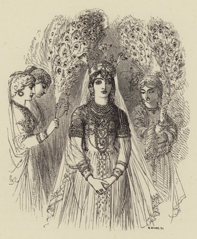 Moores Lalla Rookh von after George Housman Thomas
