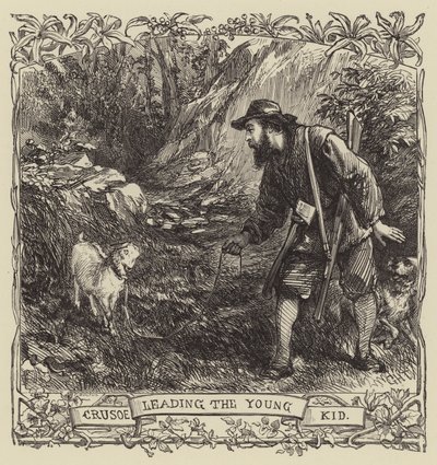 Robinson Crusoe von after George Housman Thomas