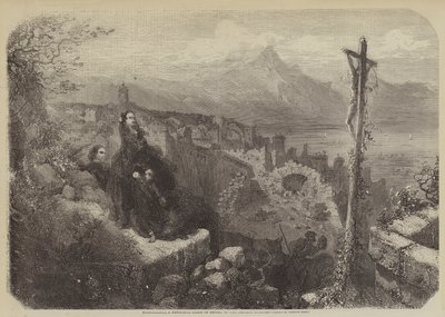 Fuentarabia, ein beliebter Aufenthaltsort der Kaiserin Eugenie von Gustave after Dore