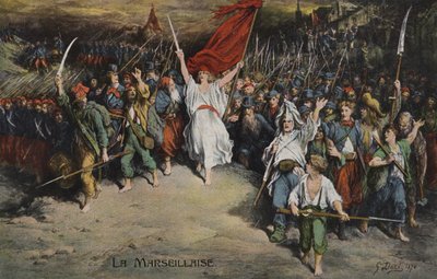 La Marseillaise, 1870 von Gustave after Dore