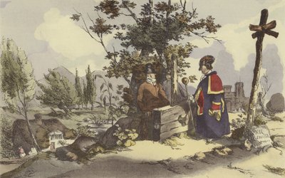 Ein Pranger von after Henri Bonaventure Monnier