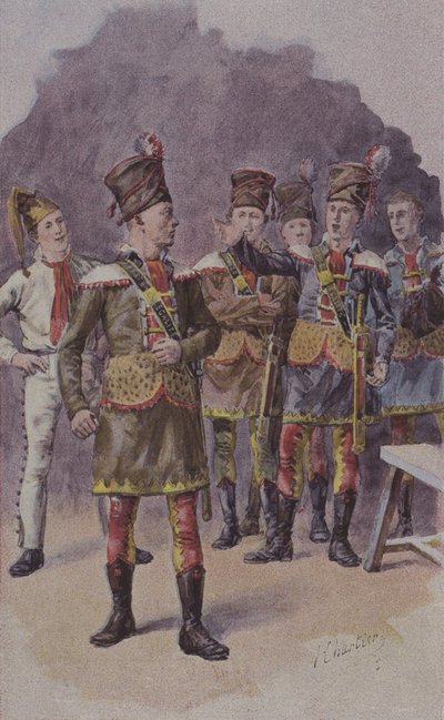 Illustration aus Souvenirs de l