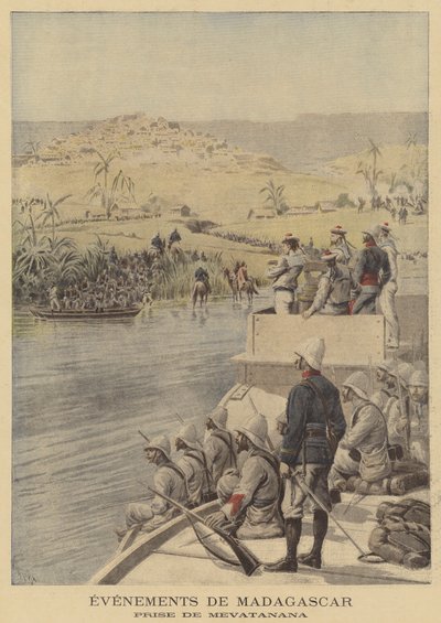 Ereignisse in Madagaskar von after Henri Meyer