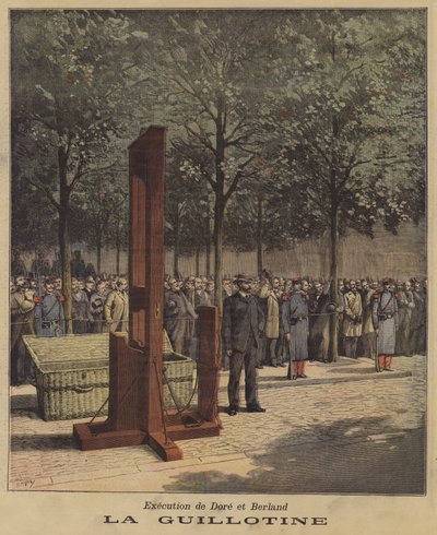 Hinrichtung von Dore und Berland von after Henri Meyer