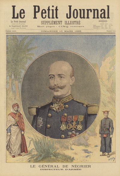 General de Negrier, Inspektor der französischen Armee von after Henri Meyer