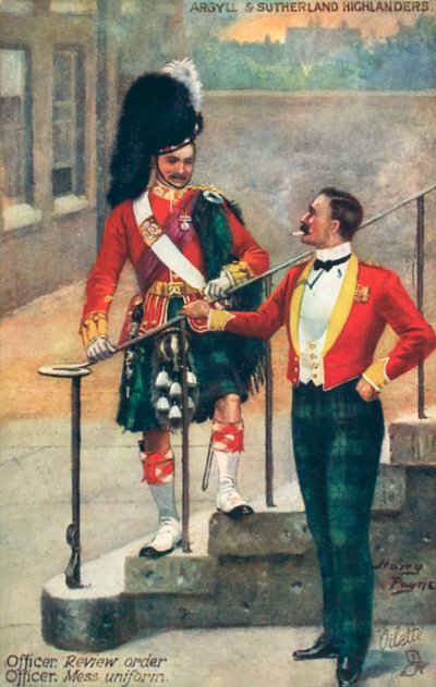 Argyll und Sutherland Highlanders von after Henry A. Payne