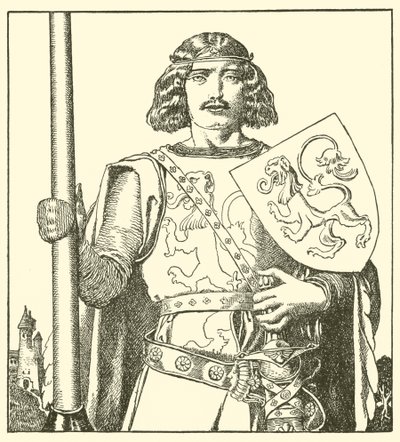 Sir Tristram von Lyonesse von after Howard Pyle