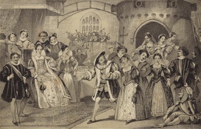 Festzug vor Heinrich dem Achten von James Stephanoff