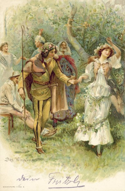Illustration für Ein Wintermärchen von after John Henry Frederick Bacon