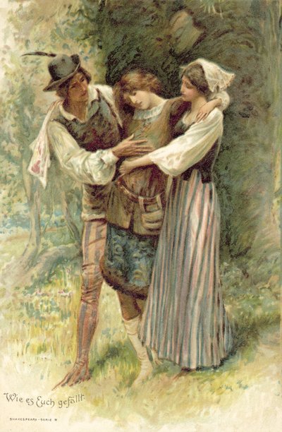 Illustration für Wie es euch gefällt von after John Henry Frederick Bacon