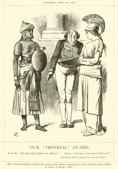 Unsere kaiserliche Garde von after John Tenniel