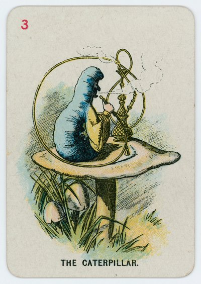 Die Raupe von after John Tenniel
