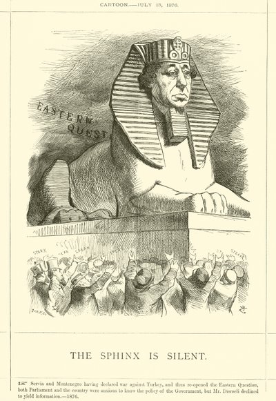 Die Sphinx schweigt von after John Tenniel
