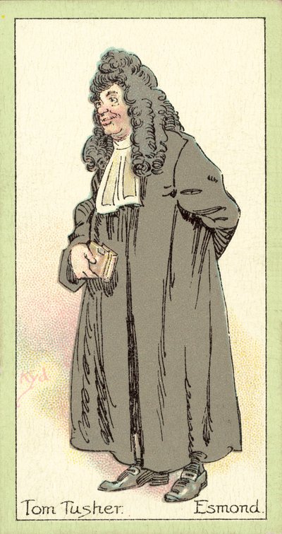 Tom Tusher, Esmond (Chromolitho) von after Joseph Clayton Clarke