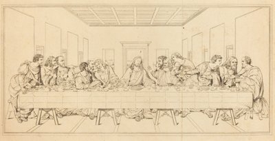 Das letzte Abendmahl von after Leonardo da Vinci