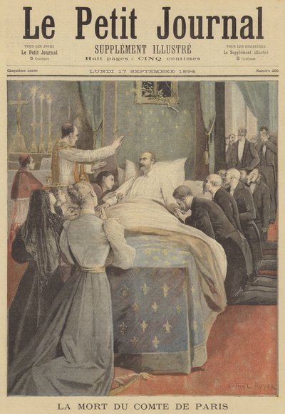Tod von Prinz Philippe, Graf von Paris von after Lionel Royer