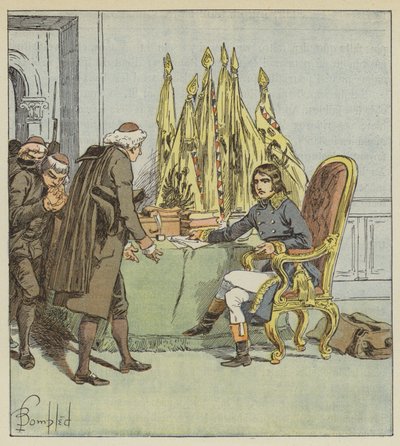 In Italien habe ich Priester gerettet von after Louis Charles Bombled