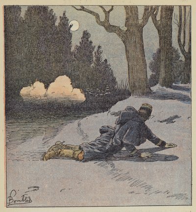 Überraschung von Chambord, Oberstleutnant Pinelli von after Louis Charles Bombled