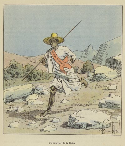 Ein Kurier der Königin von after Louis Charles Bombled