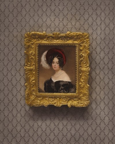 Porträt einer unbekannten Dame von after Moritz Michael Daffinger