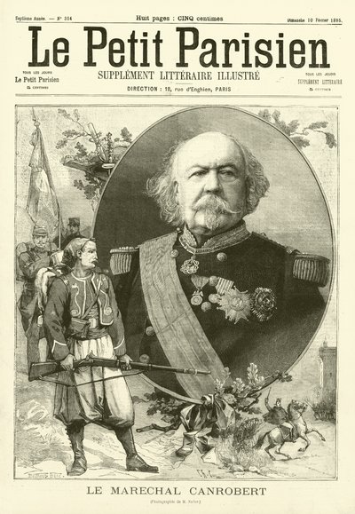 Marschall Canrobert, französischer Soldat von after Nadar