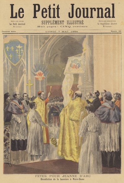 Zeremonie zu Ehren von Jeanne d