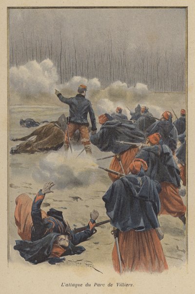 Der Angriff auf den Parc de Villiers von after Paris
