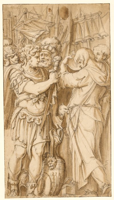 Szene aus der römischen Geschichte von after Polidoro da Caravaggio