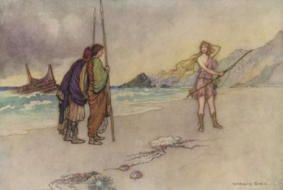 Geoffrey Chaucer, Die Legende der guten Frauen von after Warwick Goble
