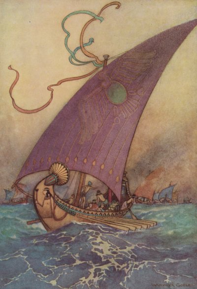 Geoffrey Chaucer, Die Legende der guten Frauen von after Warwick Goble