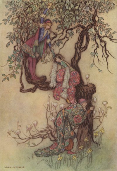 Geoffrey Chaucer, Die Geschichte des Kaufmanns von after Warwick Goble