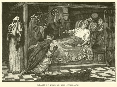 Tod von Eduard dem Bekenner von after William Henry Margetson