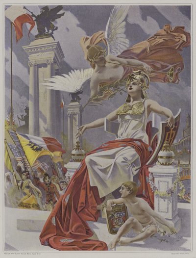 Weltausstellung 1900, Paris von after William de Leftwich Dodge