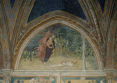 Die Erschaffung des Menschen von also Manfredi de Battilori Bartolo di Fredi