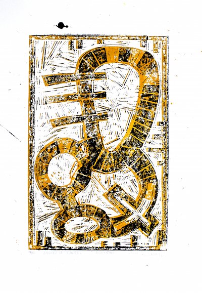 Goldenes grafisches Et-Zeichen von andrea de ranieri