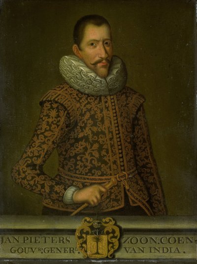 Porträt von Jan Pietersz Coen, Generalgouverneur der Niederländischen Ostindien von anonymous (copy after)