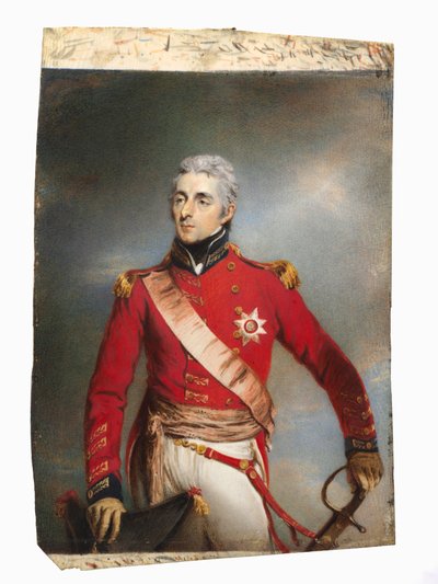 Porträt von Arthur Wellesley, später 1. Herzog von Wellington von attributed to John Wright