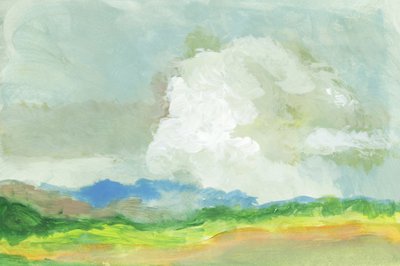 Abstrakte Wolkenlandschaft von cartissi
