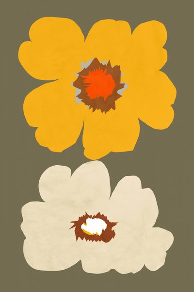Abstrakte Blumenblüten von cartissi