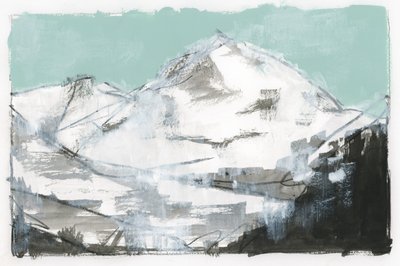 Abstrakte Berggipfel von cartissi