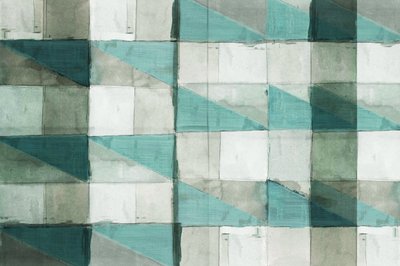 Aqua-geometrisches Muster von cartissi
