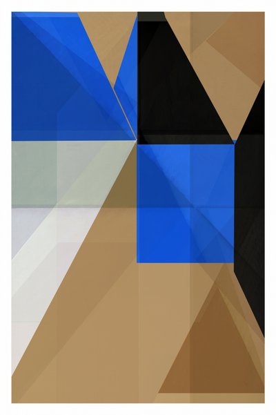 Klar Abstrakte Blaue Geometrie von cartissi