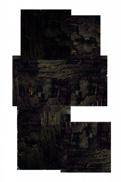 Dunkle Goldene Abstraktion von cartissi