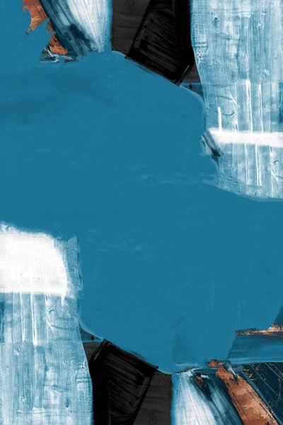 Dynamische türkisfarbene Striche von cartissi