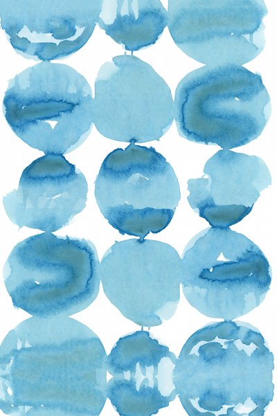 Fließendes blaues Abstrakt von cartissi