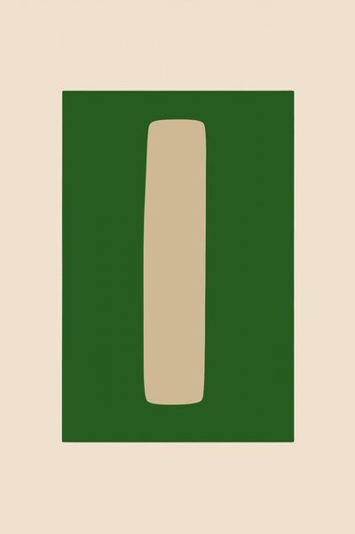 Minimalistische Grüne Form von cartissi