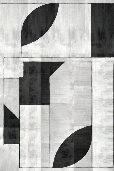 Moderne geometrische Monochromie von cartissi
