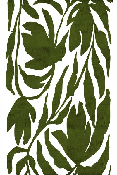 Olivgrünes Laubmuster von cartissi